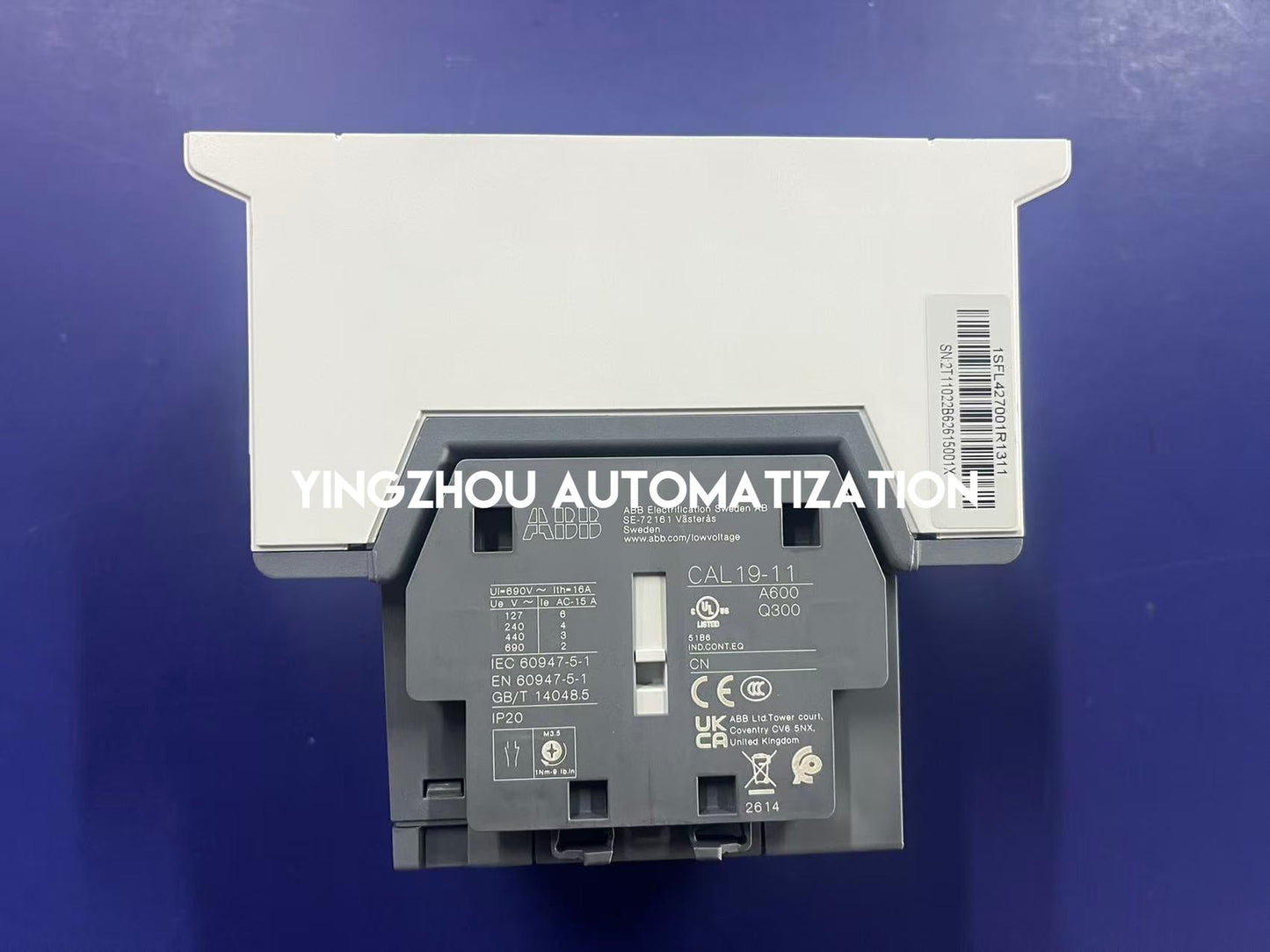 ABB 1SFL427001R1311 | AF116-30-11-13 Contactor | 3-Pole 116A | 100-250V AC/DC Coil | Industrial Motor Starter | Brand New Original-YingZhou Automatization