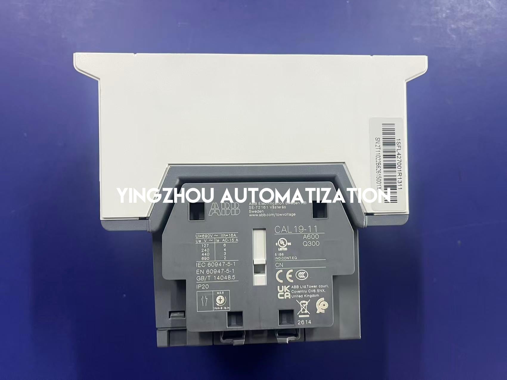 ABB 1SFL427001R1311 | AF116-30-11-13 Contactor | 3-Pole 116A | 100-250V AC/DC Coil | Industrial Motor Starter | Brand New Original-YingZhou Automatization