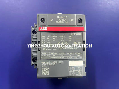 ABB 1SFL427001R1311 | AF116-30-11-13 Contactor | 3-Pole 116A | 100-250V AC/DC Coil | Industrial Motor Starter | Brand New Original-YingZhou Automatization