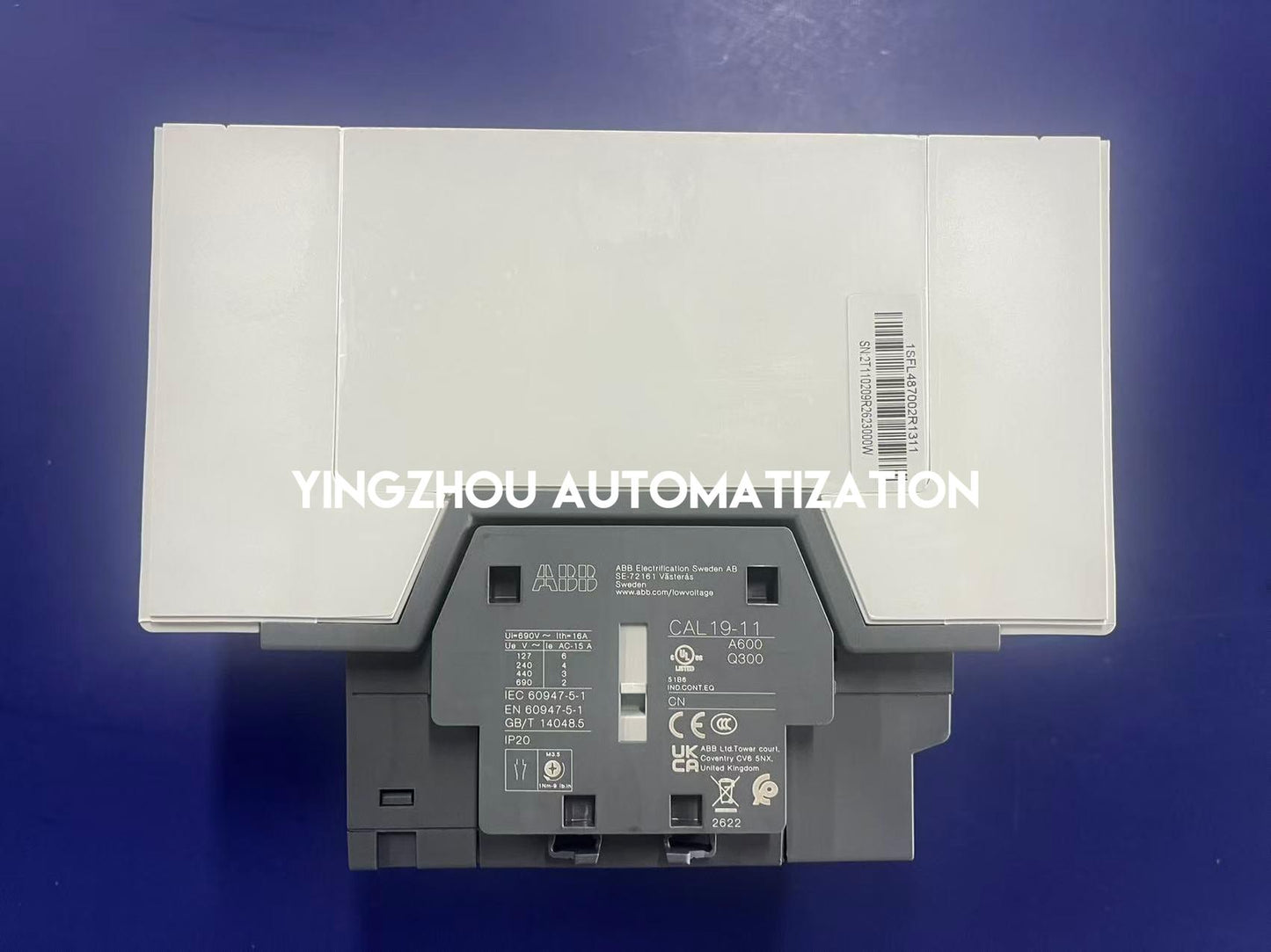 ABB 1SFL487002R1311 | AF190-30-11-13 Contactor | 3-Pole 190A | 100-250V AC/DC Coil | Heavy-Duty Industrial Motor Starter | Brand New Original-YingZhou Automatization