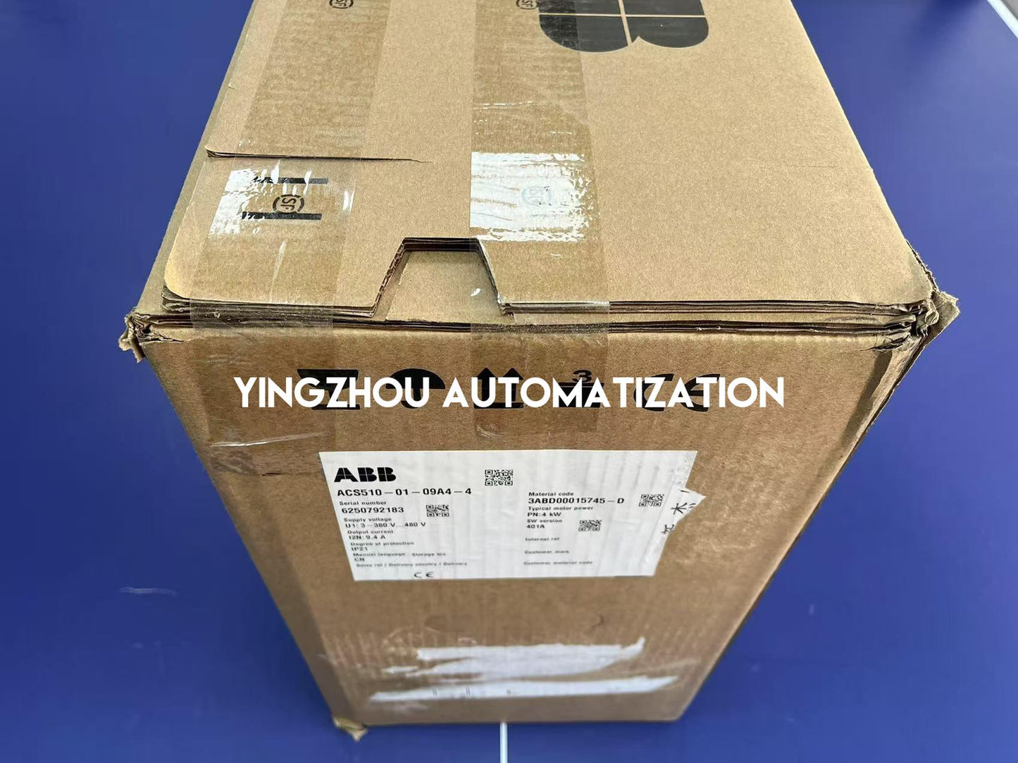 ABB ACS510-01-09A4-4 AC Drive | 4 kW (5 HP) | 3-Phase 400V | IP21 | Brand New Original-YingZhou Automatization