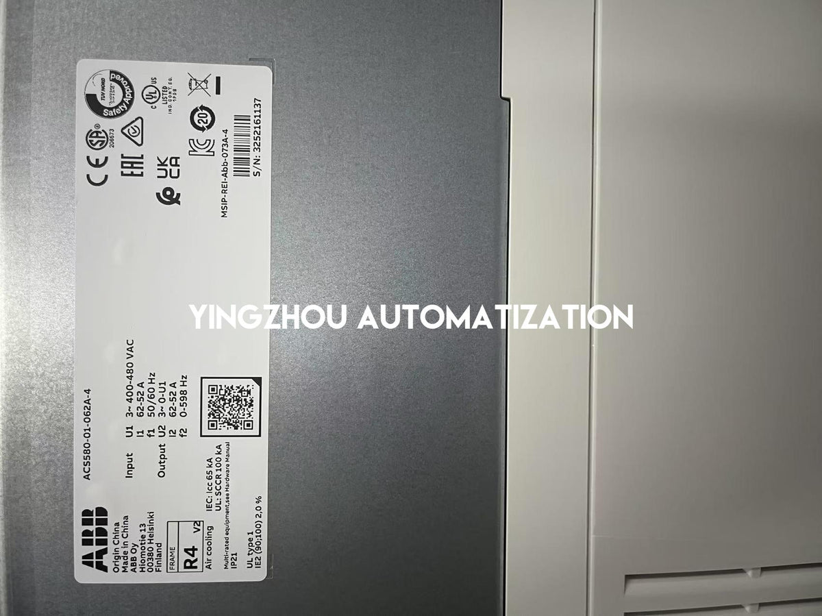 ABB ACS580-01-062A-4 ACS580 30kW 62A 400V General Purpose Drive-YingZhou Automatization