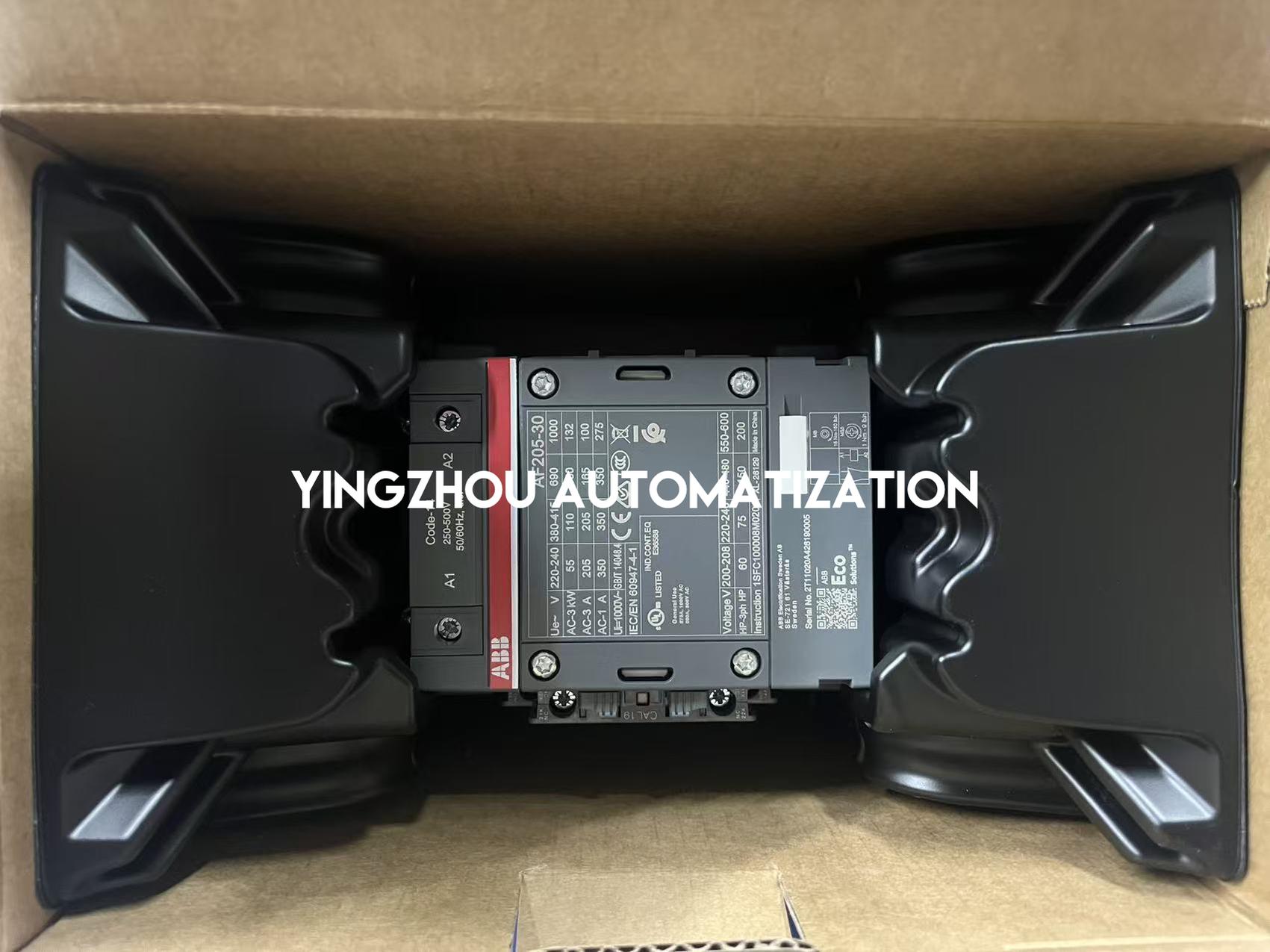 ABB AF205-30-11-14 AC Contactor | 1SFL527002R1411 | 250-500V 50/60Hz / 250-500V DC Coil | 3-Pole | Brand New Original-YingZhou Automatization