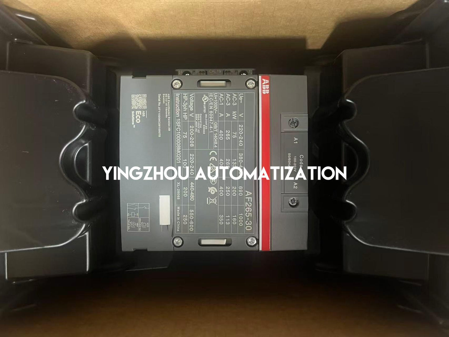 ABB AF265-30-11-13 AC Contactor | 1SFL547002R1311 | 100-250V 50/60Hz / 100-250V DC Coil | 3-Pole | Brand New Original-YingZhou Automatization