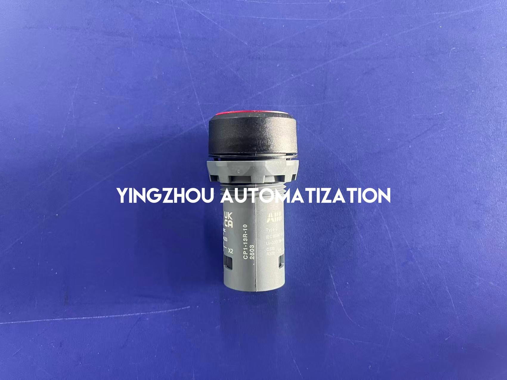 ABB CP1-13R-10 Pushbutton | Red Flush, Momentary, 1NO Contact, Compact Series, Industrial Control, Brand New Original-YingZhou Automatization