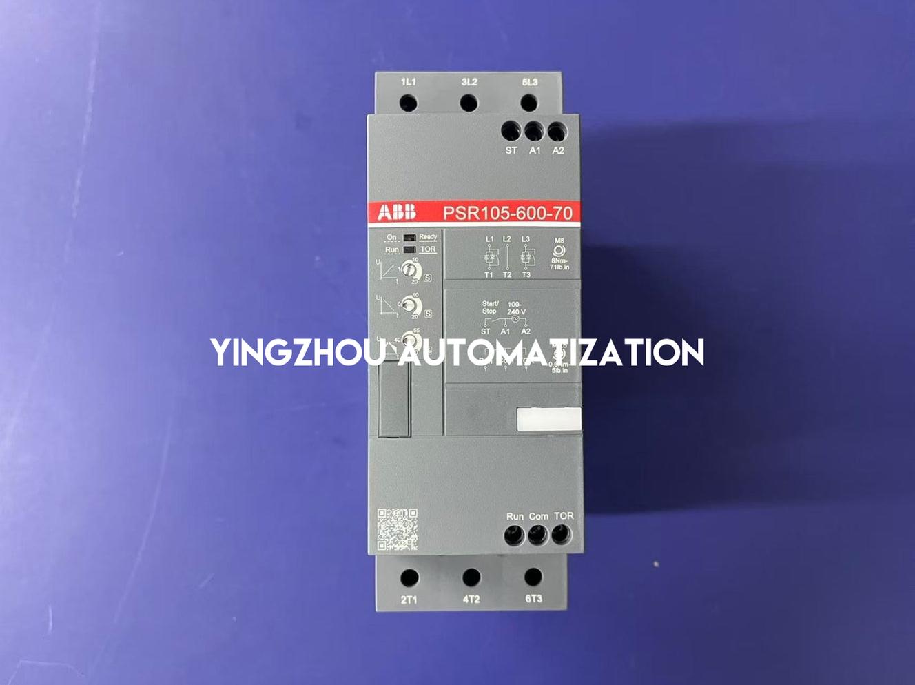 ABB PSR105-600-70 Soft Starter | 55kW (75HP), 105A, 208-600V AC, Compact Series-YingZhou Automatization