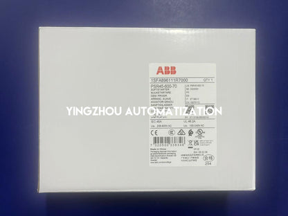 ABB PSR45-600-70 Soft Starter | 22kW Motor Control, Compact Industrial Design, Reliable Phase-Control, Brand New Original-YingZhou Automatization