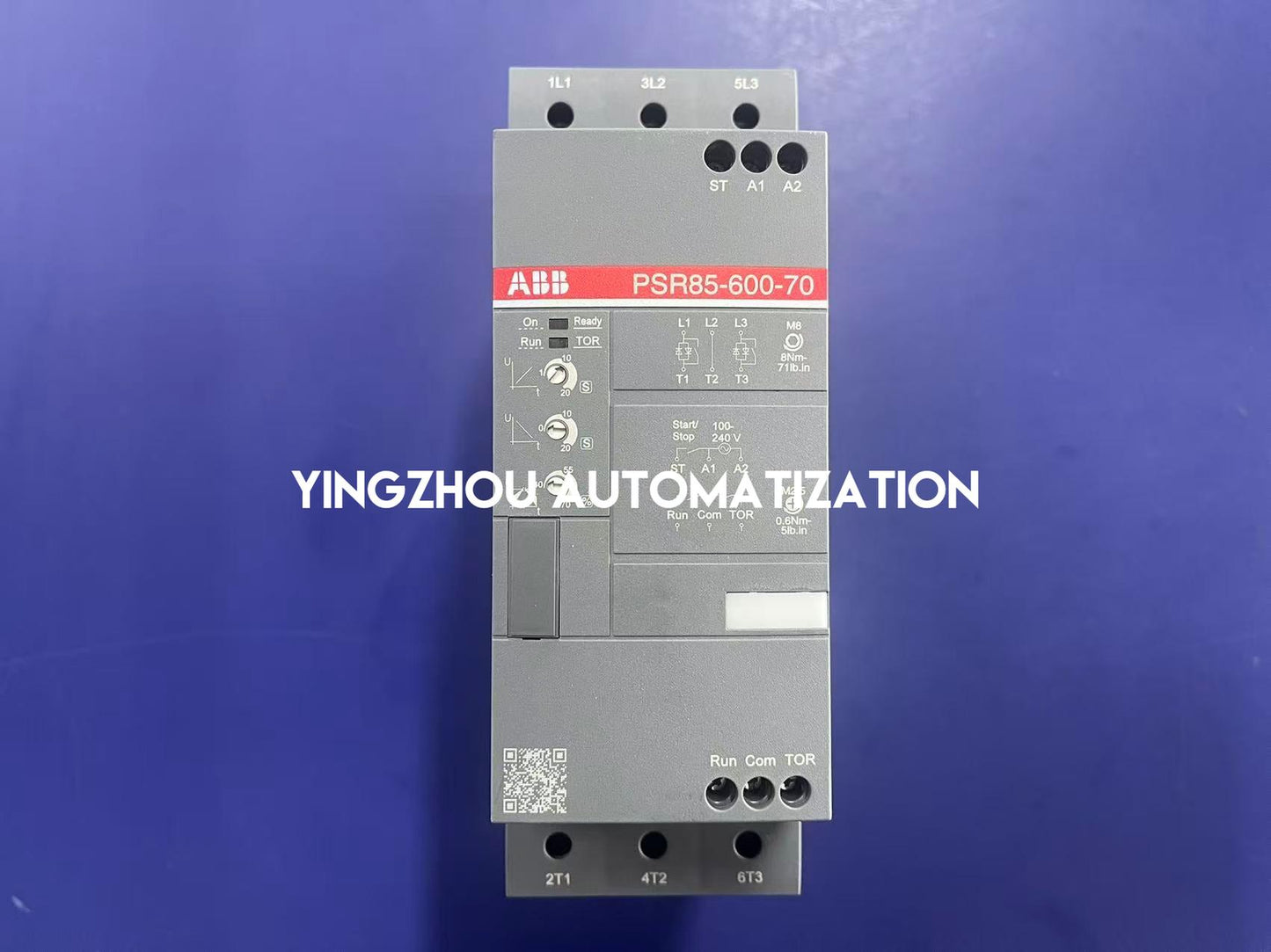 ABB PSR85-600-70 Soft Starter | 85A, 600V, Compact Motor Controller, 1SFA896114R7000, Industrial Soft Starter, Brand New Original-YingZhou Automatization