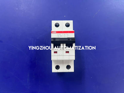 ABB S202-C10 S200 10A 2P C Curve 6kA 400V AC Miniature Circuit Breaker