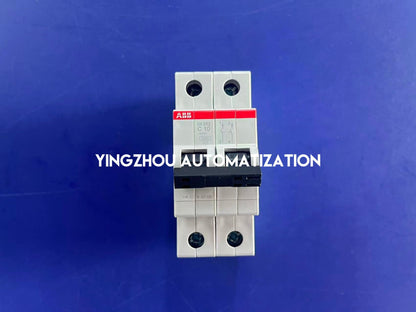 ABB SH202-C10 Miniature Circuit Breaker | 2-Pole, 10A, C-Curve, 6kA, SH200 Series, Brand New Original-YingZhou Automatization