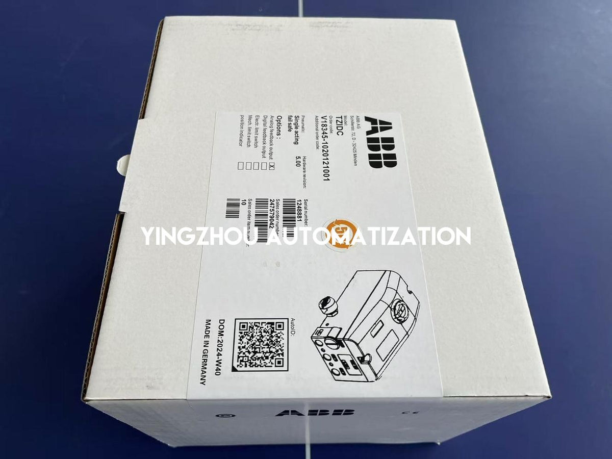 ABB V18345-1020121001 TZIDC 4-20mA HART Single-Acting Fail-Safe Digital Valve Positioner with Analog Feedback-YingZhou Automatization