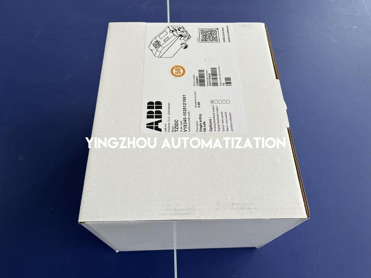 ABB V18345-1020121001 TZIDC 4-20mA HART Single-Acting Fail-Safe Digital Valve Positioner with Analog Feedback-YingZhou Automatization