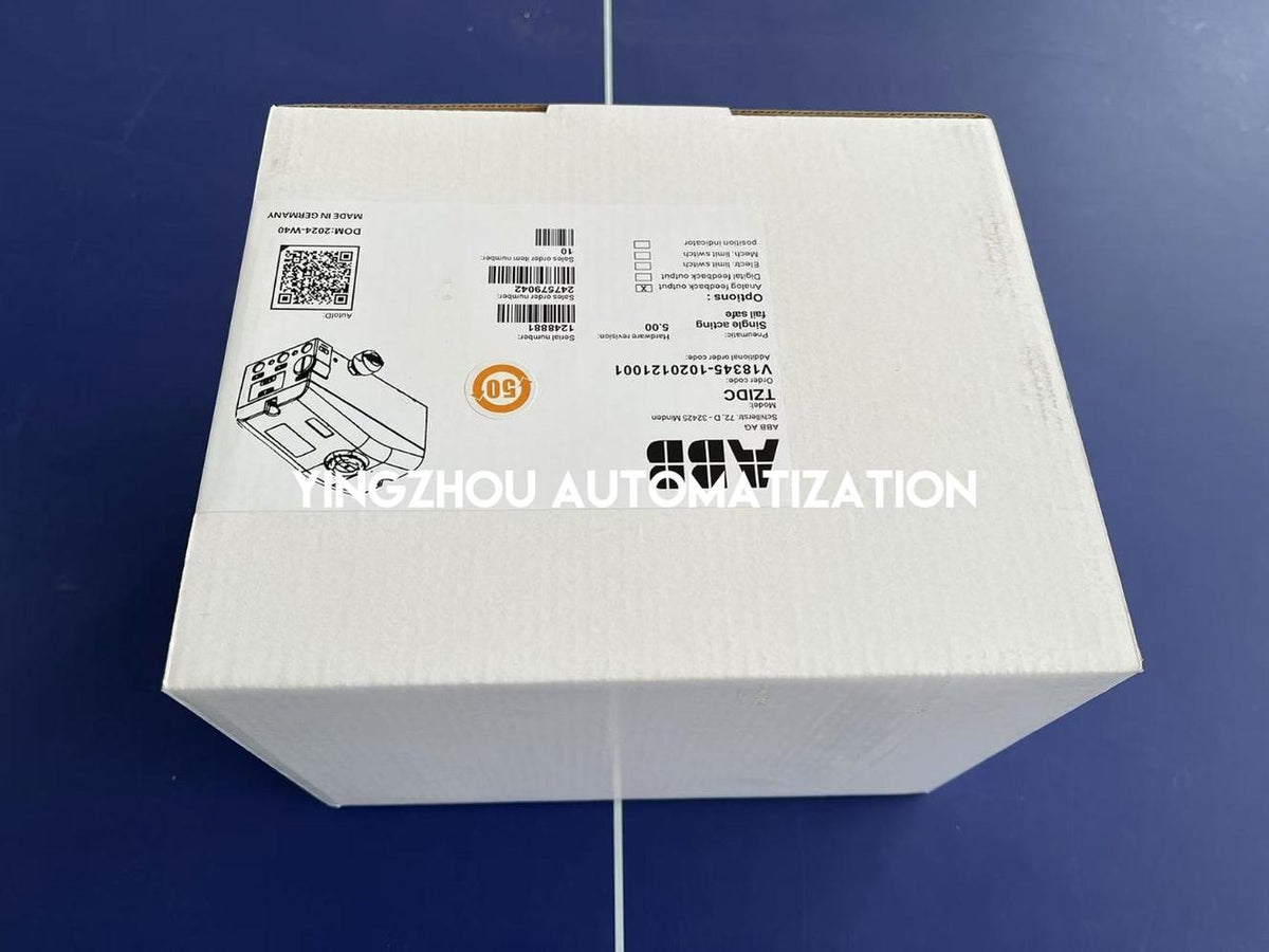 ABB V18345-1020121001 TZIDC 4-20mA HART Single-Acting Fail-Safe Digital Valve Positioner with Analog Feedback-YingZhou Automatization