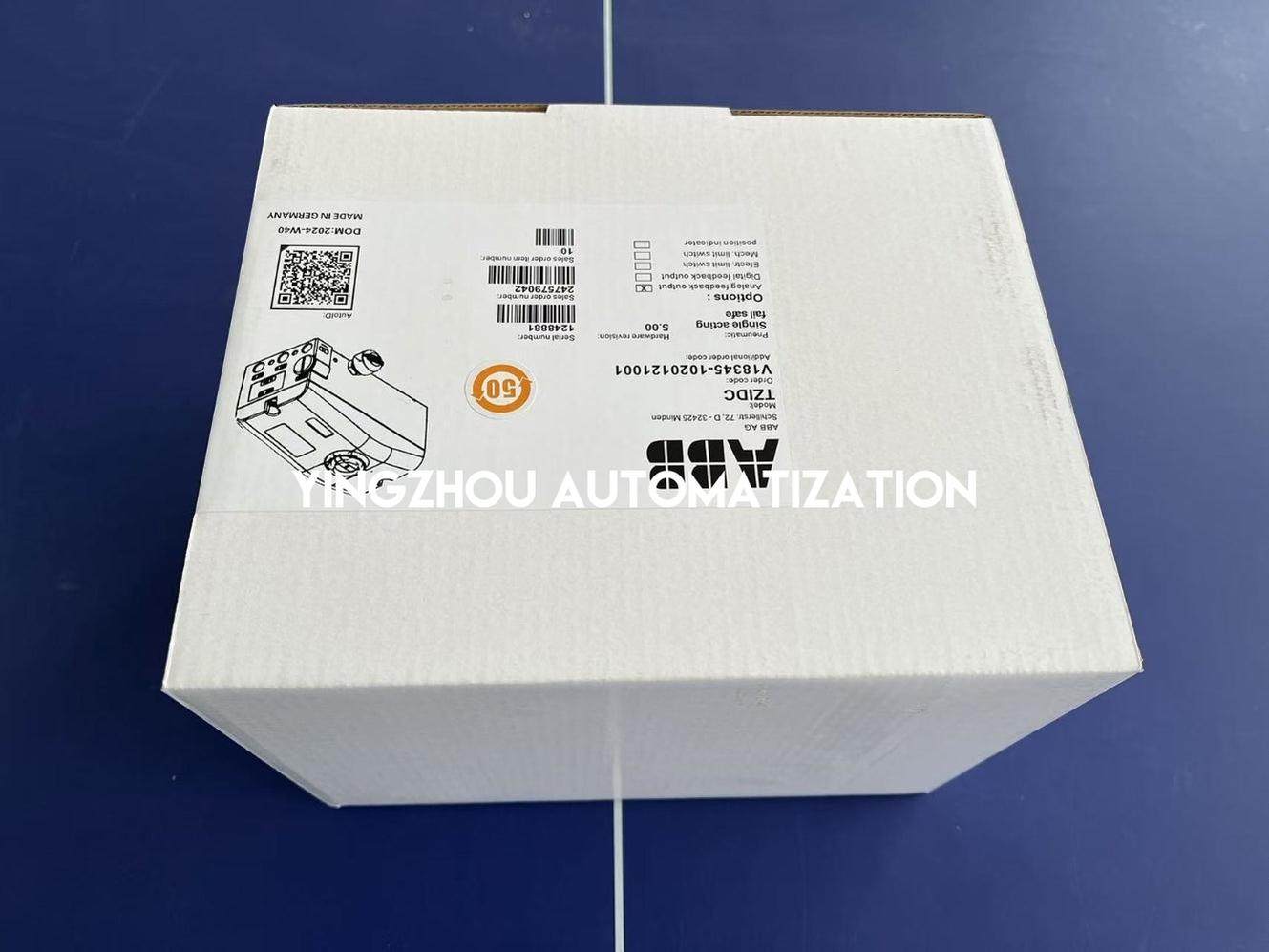 ABB V18345-1020121001 TZIDC Digital Positioner - HART, Single-Acting, 4-20mA-YingZhou Automatization