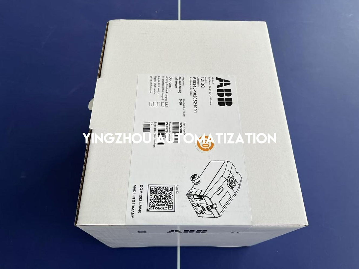 ABB V18345-1020521001 TZIDC HART Double Acting Fail Freeze Electro-Pneumatic Positioner-YingZhou Automatization