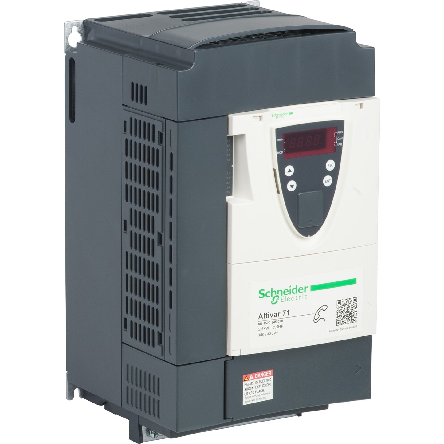 Schneider ATV71HU55N4Z Altivar 71 VFD | 5.5 kW / 7.5 HP | 480V 3-Phase | Heavy Duty