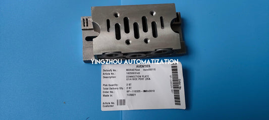 AVENTICS 1825503143 Connection Plate | G1/4 Side Port Pneumatic Subbase Plate | Brand New Original-YingZhou Automatization