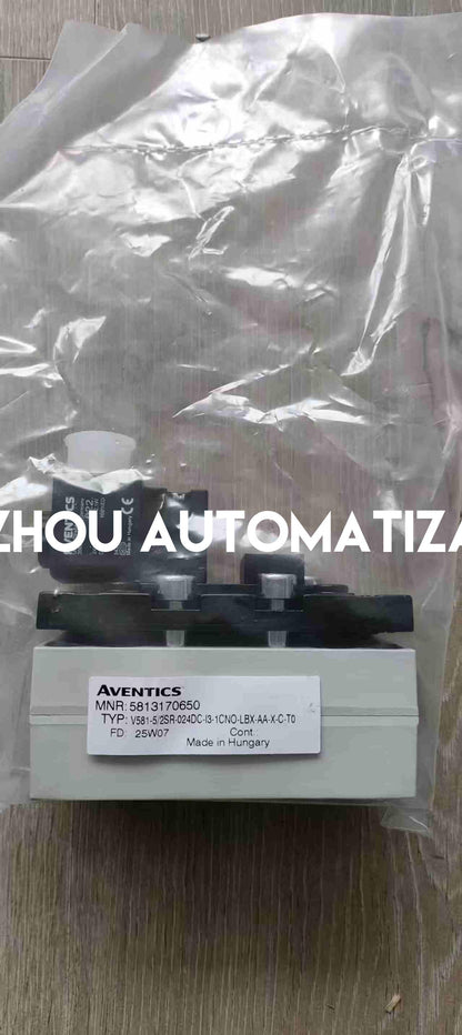 AVENTICS 5813170650 ISO 5599-1 Solenoid Valve - Series 581, Size 3, 5/3-Way, Closed Center-YingZhou Automatization