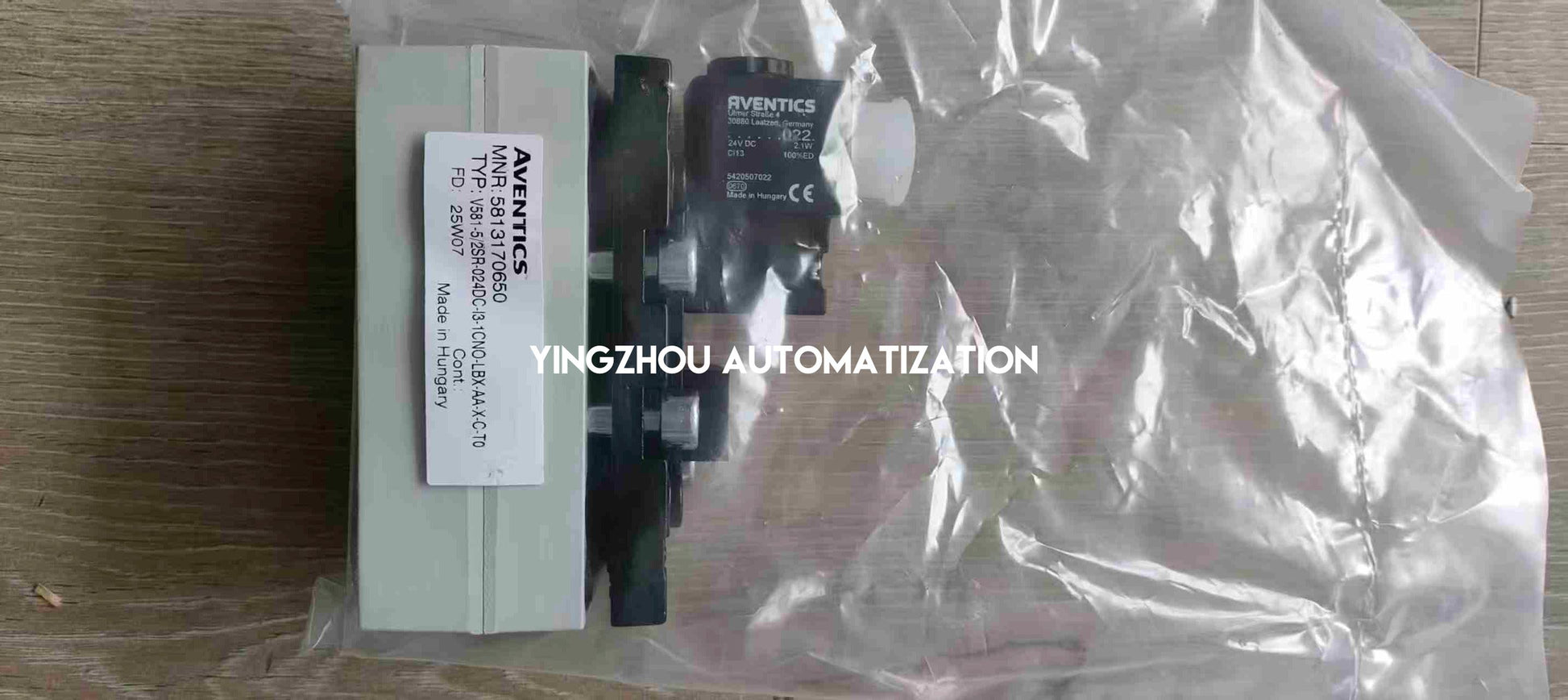AVENTICS 5813170650 ISO 5599-1 Solenoid Valve - Series 581, Size 3, 5/3-Way, Closed Center-YingZhou Automatization