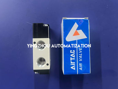 AirTAC 3A210-08-NC | 3A21008NC | 3/2 Way Air Pilot Control Valve | Normally Closed (NC) | 1/4" Port Size | Single Air Control | Pneumatic Automation | Brand New Original-YingZhou Automatization