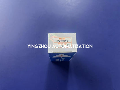 AirTAC 3A210-08-NC | 3A21008NC | 3/2 Way Air Pilot Control Valve | Normally Closed (NC) | 1/4" Port Size | Single Air Control | Pneumatic Automation | Brand New Original-YingZhou Automatization