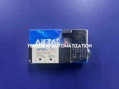 AirTAC 4V210-08 4V200 Series AC110V 1/4" 5/2 Way Solenoid Valve-YingZhou Automatization