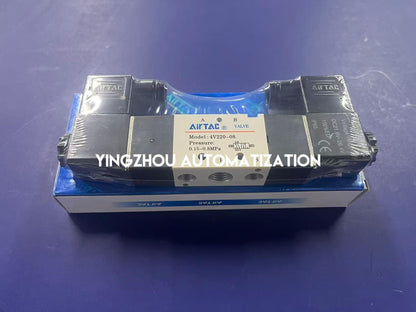 AirTAC 4V22008B 4V200 Series 5/2-Way Double Solenoid Pneumatic Valve DC24V PT1/4"-YingZhou Automatization