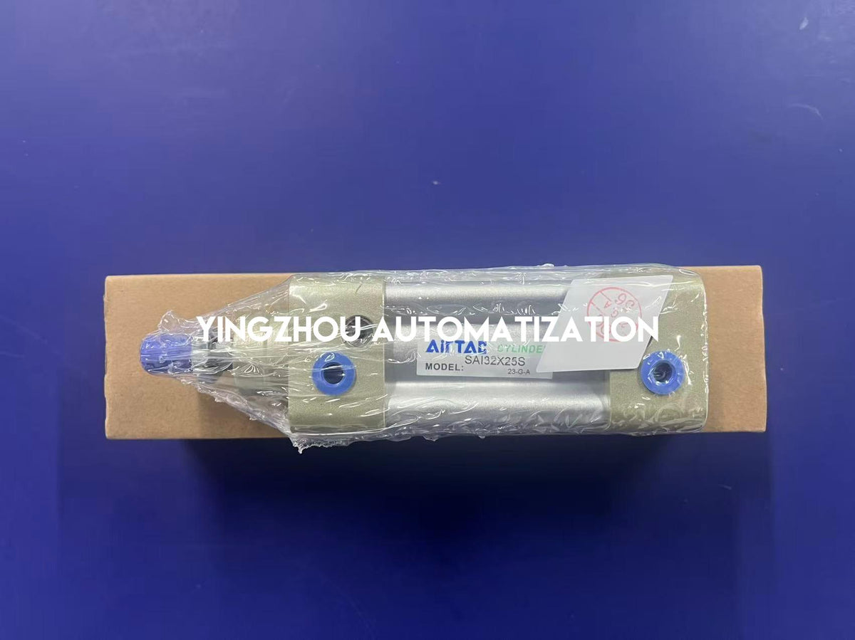 AirTAC SAI32X25S SAI Series ISO 15552 32mm Bore 25mm Stroke Double-Acting Pneumatic Cylinder with Magnet-YingZhou Automatization