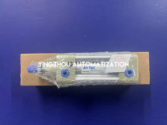 AirTAC SAI32X25S SAI Series ISO 15552 32mm Bore 25mm Stroke Double-Acting Pneumatic Cylinder with Magnet-YingZhou Automatization