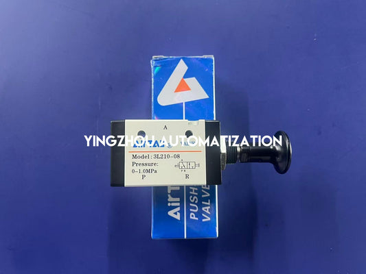 Airtac 3L210-08 Hand Toggle Valve | 3/2 Way Pneumatic Mechanical Valve G1/4" | Brand New Original-YingZhou Automatization