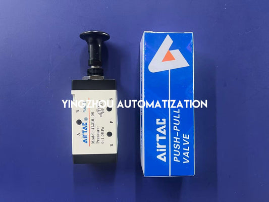 Airtac 4L210-08 Hand Lever Valve | 5/2 Way Pneumatic Manual Air Valve G1/4" | Brand New Original-YingZhou Automatization