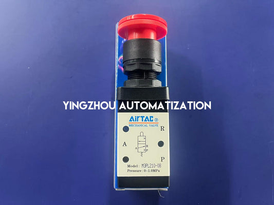 Airtac M3PL210-08 Hand Lever Valve | 5/3 Way Detent Pneumatic Manual Valve G1/4" | Brand New Original-YingZhou Automatization