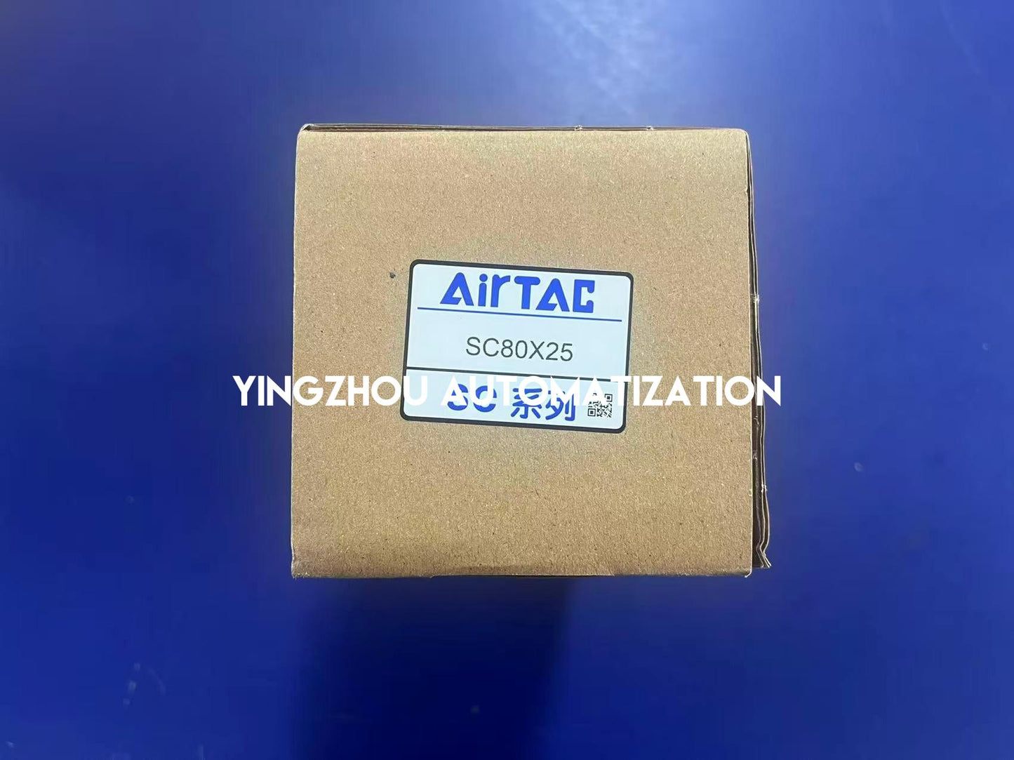 Airtac SC80X25 Standard Pneumatic Cylinder | 80mm Bore, 25mm Stroke, Double Acting | Brand New Original-YingZhou Automatization