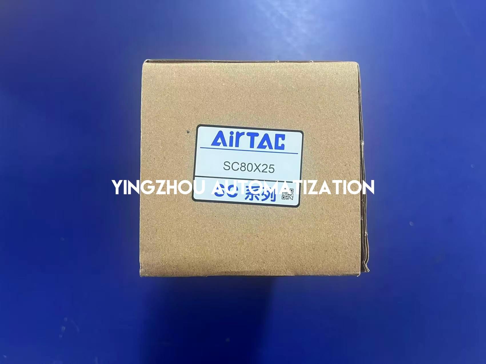 Airtac SC80X25 Standard Pneumatic Cylinder | 80mm Bore, 25mm Stroke, Double Acting | Brand New Original-YingZhou Automatization