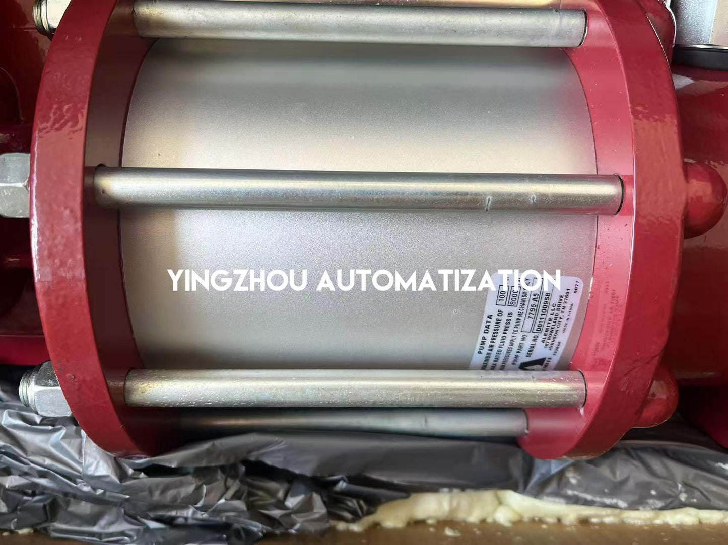 Alemite 7795-A5 High-Pressure Grease Pump - 80:1 Ratio, for 400 lb. Drums-YingZhou Automatization