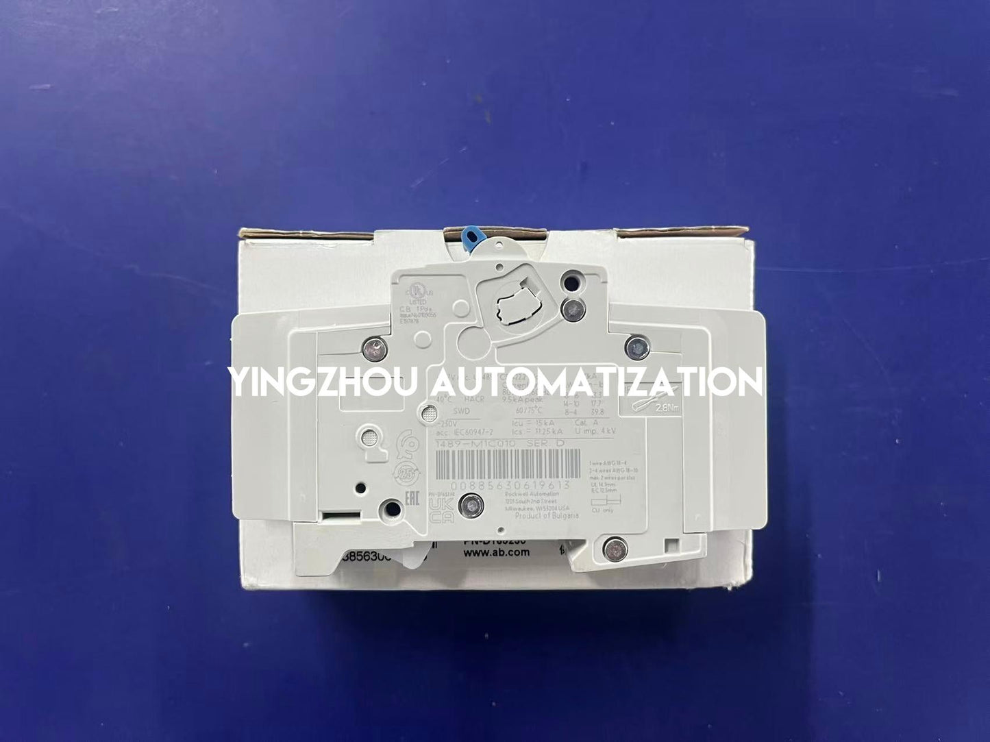 Allen-Bradley 1489-M1C010 Miniature Circuit Breaker | 1-Pole 1A C-Curve | 480Y/277V AC | Brand New Original-YingZhou Automatization