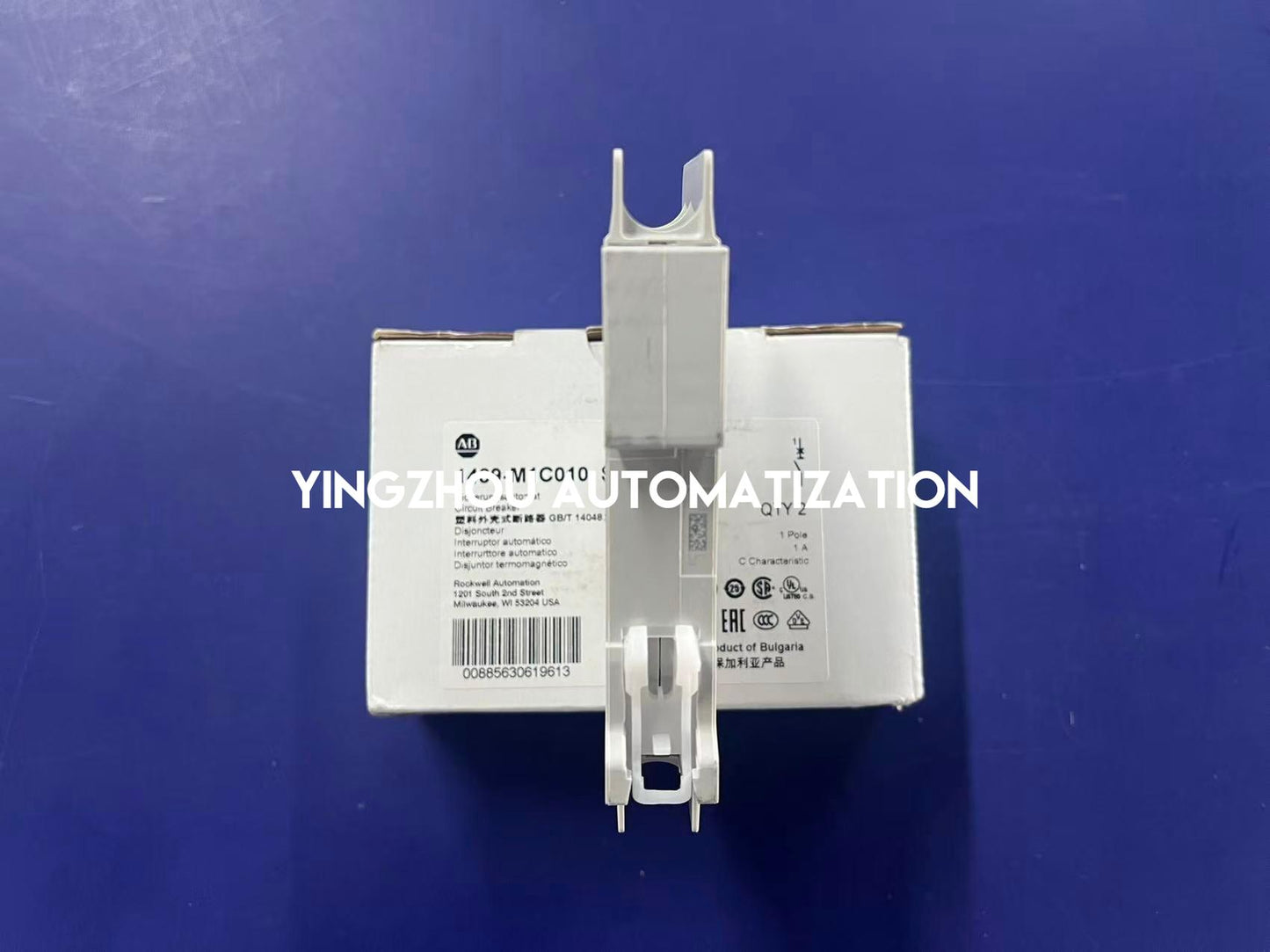 Allen-Bradley 1489-M1C010 Miniature Circuit Breaker | 1-Pole 1A C-Curve | 480Y/277V AC | Brand New Original-YingZhou Automatization