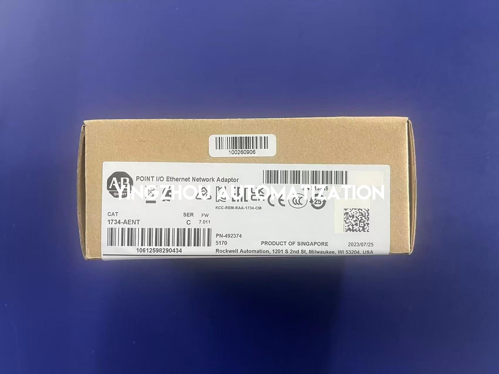 Allen-Bradley 1734-AENT POINT I/O EtherNet/IP Adapter | Network Interface Module | POINT I/O System Accessory | Brand New Original-YingZhou Automatization