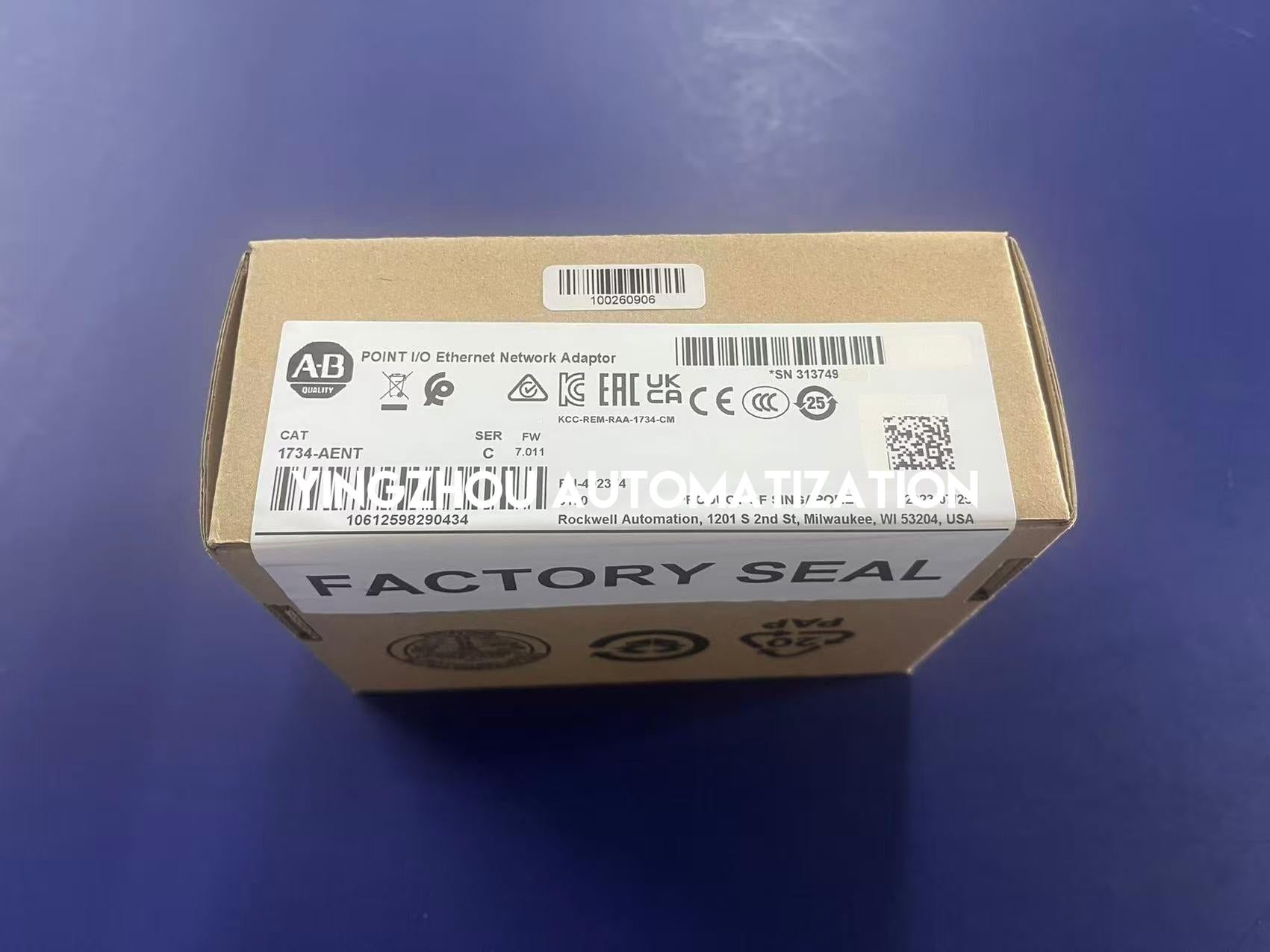 Allen-Bradley 1734-AENT POINT I/O EtherNet/IP Adapter | Network Interface Module | POINT I/O System Accessory | Brand New Original-YingZhou Automatization