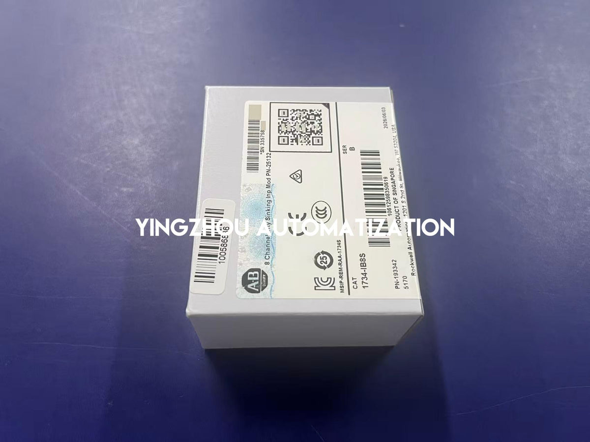 Allen-Bradley 1734-IB8S Safety I/O Module | POINT I/O 8-Point Safe Digital Input | Brand New Original-YingZhou Automatization