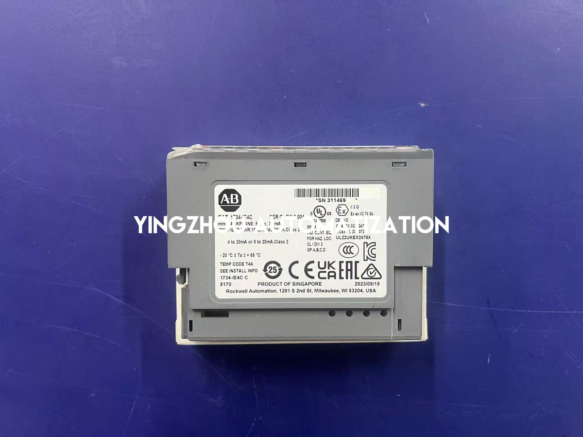 Allen-Bradley 1734-IE4C POINT I/O 4-Channel 16-Bit Analog Current Input Module-YingZhou Automatization