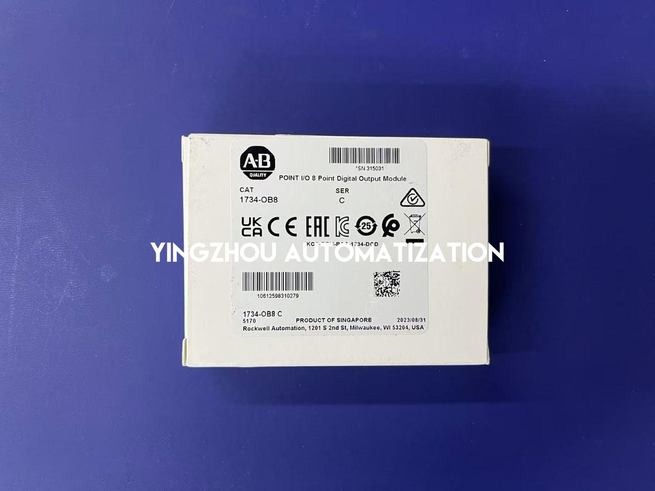 Allen-Bradley 1734-OB8 POINT I/O Digital Output Module | 8-Channel, 24V DC Sourcing-YingZhou Automatization