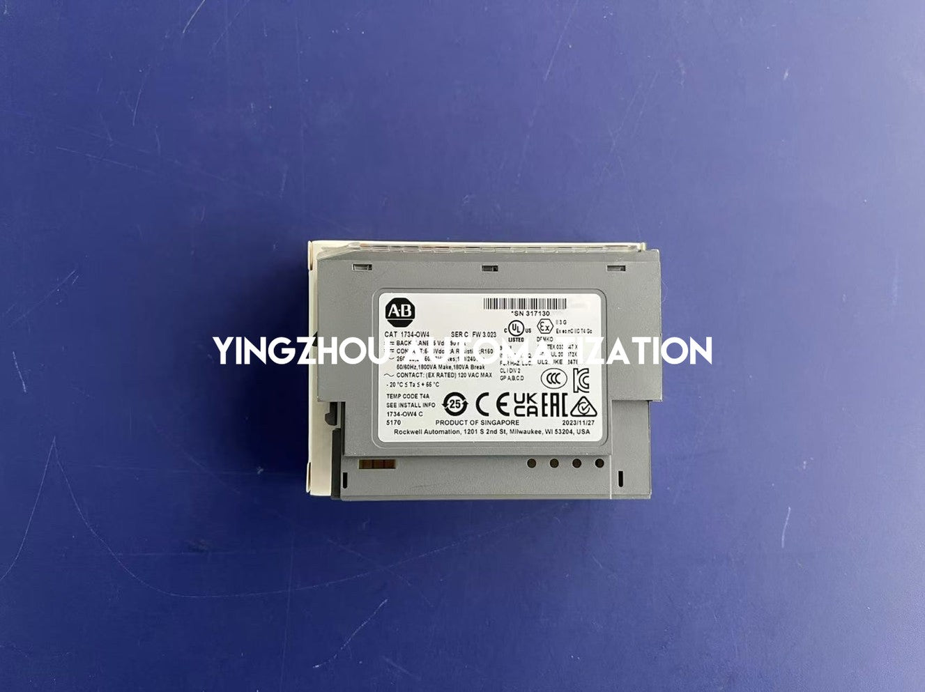 Allen-Bradley 1734-OW4 POINT I/O Relay Output Module | 4-Channel, AC/DC N.O. Contacts-YingZhou Automatization