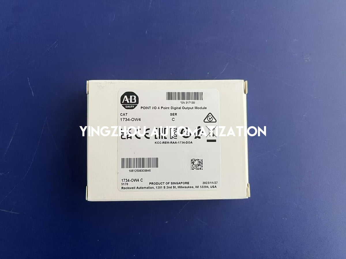 Allen-Bradley 1734-OW4 POINT I/O Relay Output Module | 4-Point N.O. Relay | Distributed Industrial Control | Brand New Original-YingZhou Automatization
