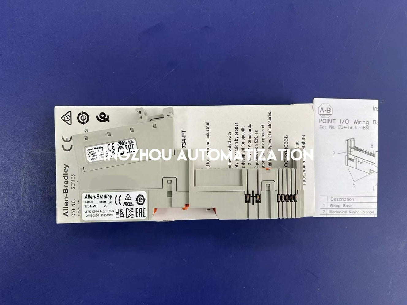 Allen-Bradley 1734-TBCJC POINT I/O Cold Junction Compensation Terminal Base-YingZhou Automatization