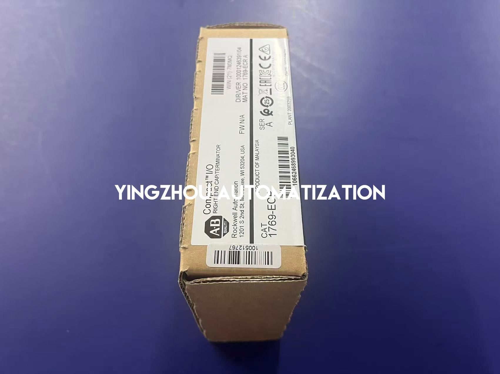 Allen-Bradley 1769-ECR Compact I/O Right End Cap | Terminator for 1769 CompactLogix Systems | Brand New Original-YingZhou Automatization