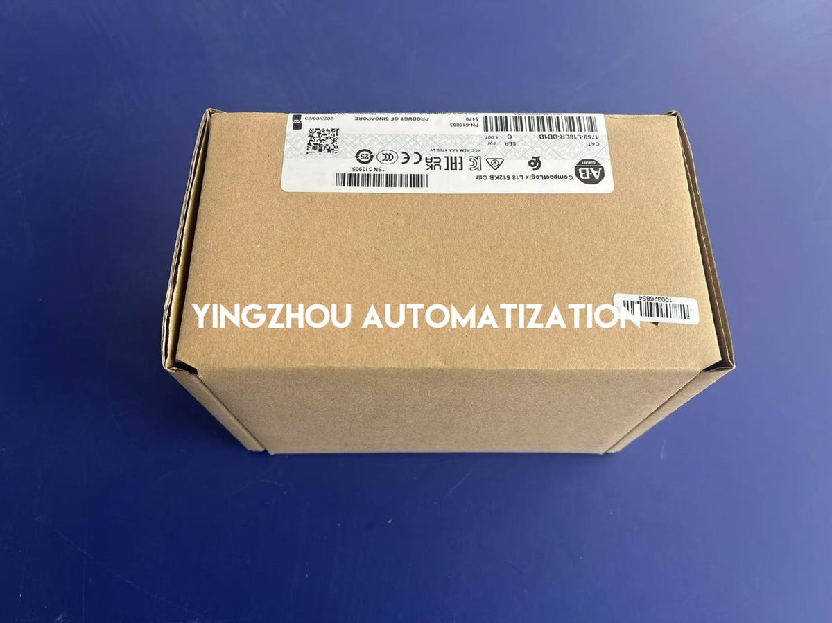 Allen-Bradley 1769-L18ER-BB1B CompactLogix Controller | 512KB Memory | 16-Point 24V DC Input / 16-Point 24V DC Output | Brand New Original-YingZhou Automatization