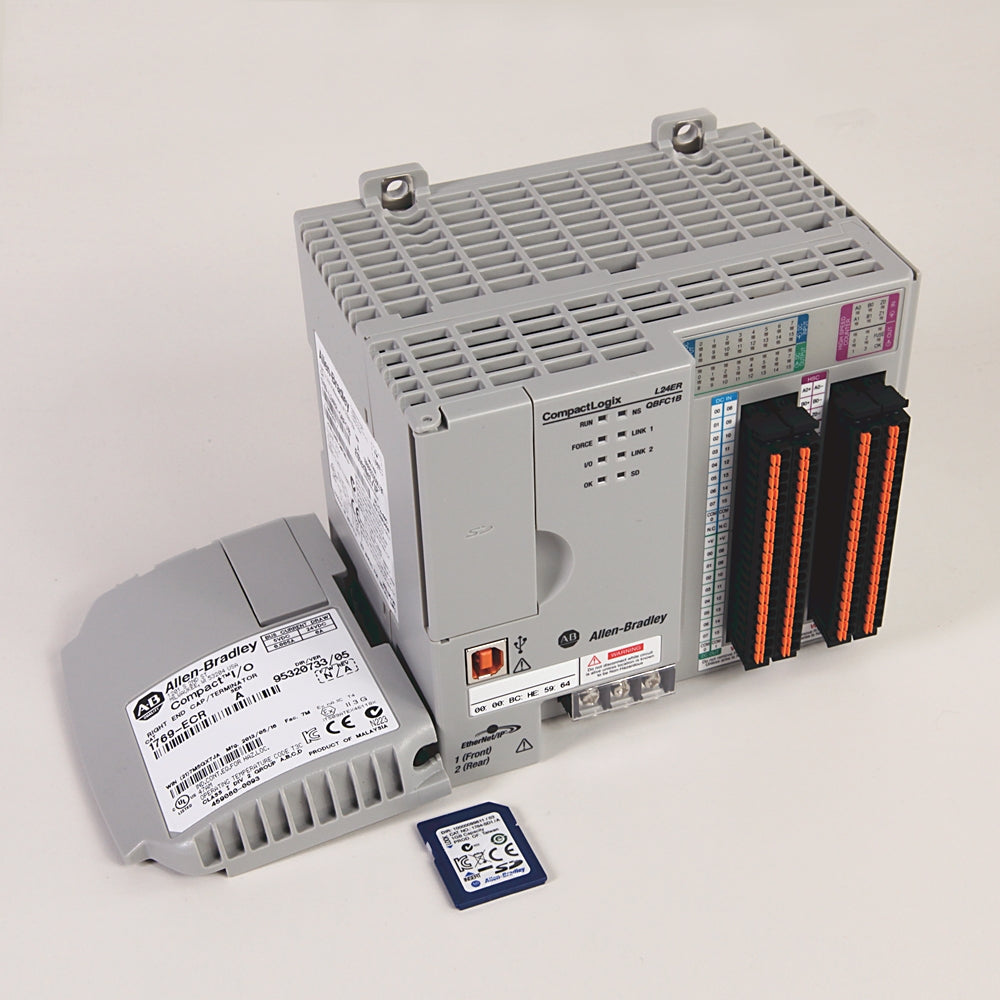 Allen-Bradley 1769-L24ER-QBFC1B CompactLogix 5370 | 0.75MB, Built-in I/O, Dual Ethernet-YingZhou Automatization