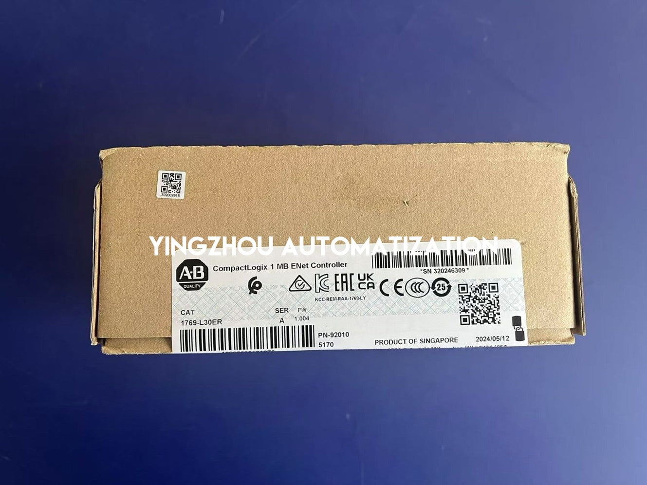 Allen-Bradley 1769-L30ER CompactLogix 5370 Controller | 1MB Memory, Dual Ethernet-YingZhou Automatization