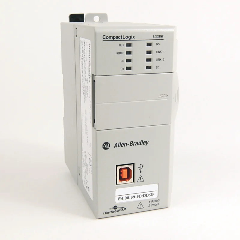 Allen-Bradley 1769-L33ER CompactLogix 5370 L3 Controller | 2.0MB Memory, Dual Ethernet-YingZhou Automatization